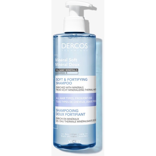 Dercos technique mineral suave uso frecuente champu fortificante  1 envase 200 ml