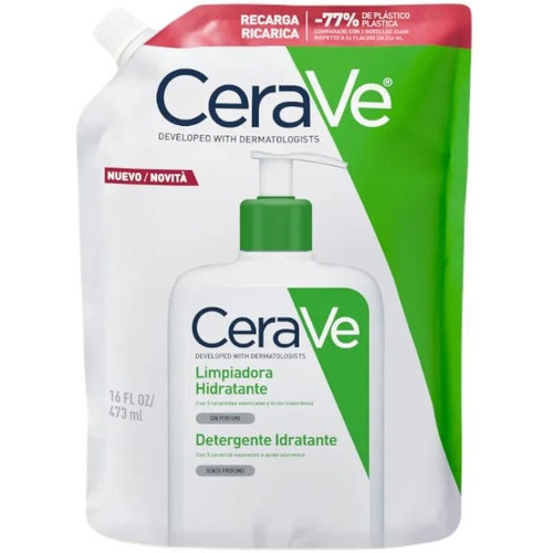 CeraVe Limpiadora hidratante Recarga 473 ml 