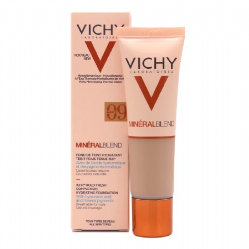 Mineral blend compacto  1 envase 9 g color dark