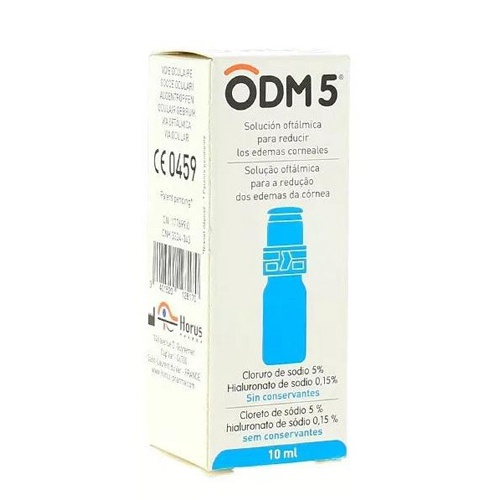 Odm 5 antiedema corneal solucion oftalmica hiperosmolar 1 frasco multidosis 10 ml - solucion oftalmi
