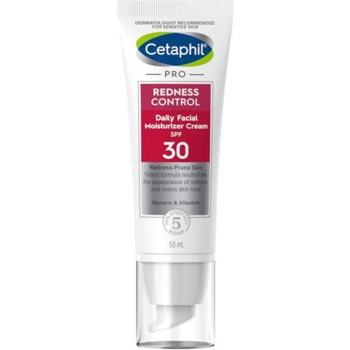 Cetaphil pro redness control hidratante facial con color spf30 (1 envase 50 ml)