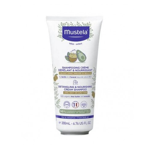 Mustela Champú Desenredante y nutritivo en crema 200 ml