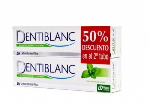 Dentiblanc Duplo Extrafresh Pasta Blanqueante 2 ud x 100ml