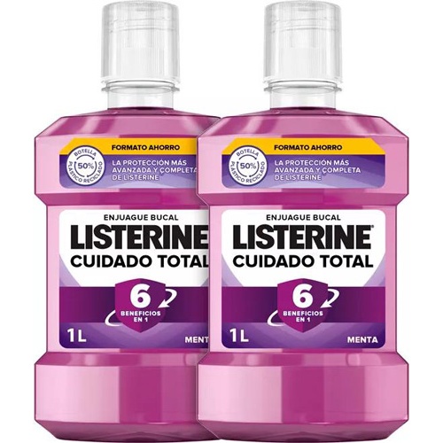 Listerine cuidado total (1 botella 1000 ml)