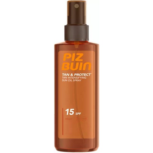 Piz buin fps - 15 proteccion media - aceite en spray solar acelerador de bronceado (150 ml)