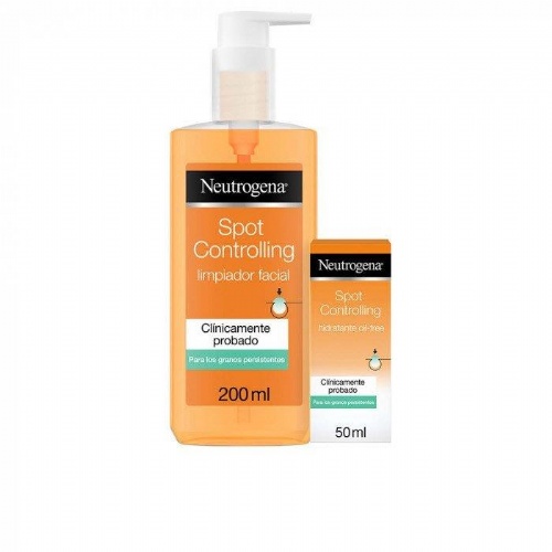 Neutrogena spot controlling pack hidratante + limpiador