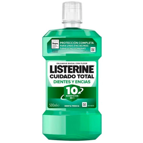 Listerine proteccion dientes y encias  1 botella 750 ml pack ahorro