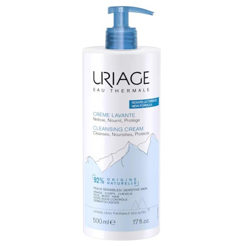 Uriage crema lavante espumosa sin jabón (500 ml)
