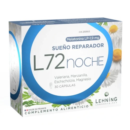 L72 noche 30 cápsulas
