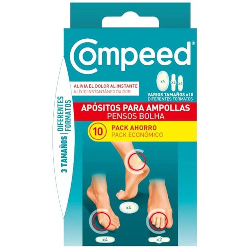 Compeed ampollas (surtido 3 tamaños 10 unidades pack ahorro)