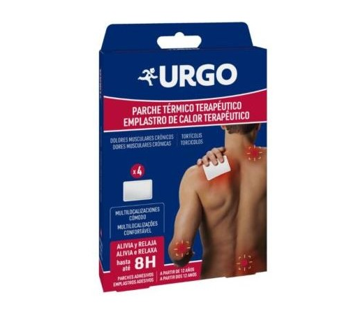 Urgo parche termico terapeutico multilocalizaciones 4 unidades