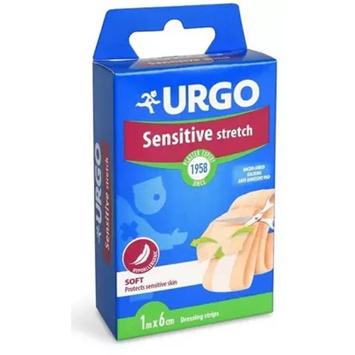 Urgo sensitive stretch (1 banda recortable 1 m x 6 cm)