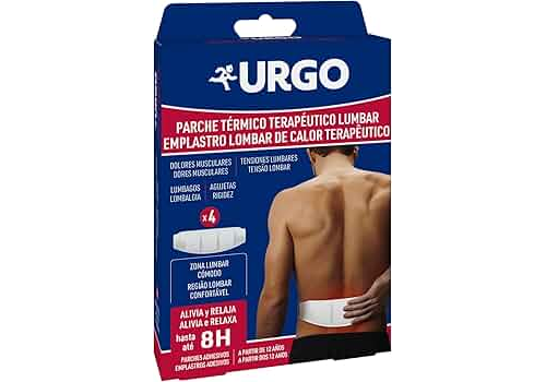 Urgo parche termico terapeutico lumbar  4 unidades