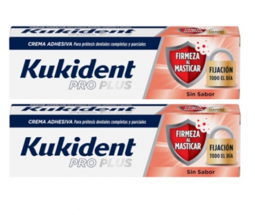 Kukident Pack DUPLO Doble acción 2ud x 40g
