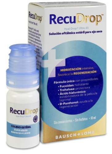 RecuDrop solución oftálmica para ojo seco 10 ml