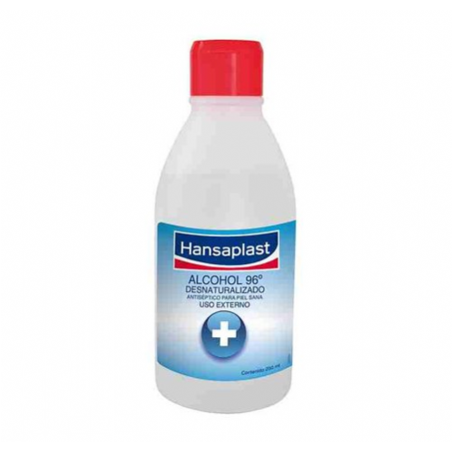 Alcohol 96º hansaplast 1 frasco 250 ml - hansaplast