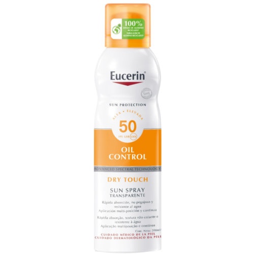 Eucerin Sun Protection SPF50 Spray Transparente Dry Touch 200 ml