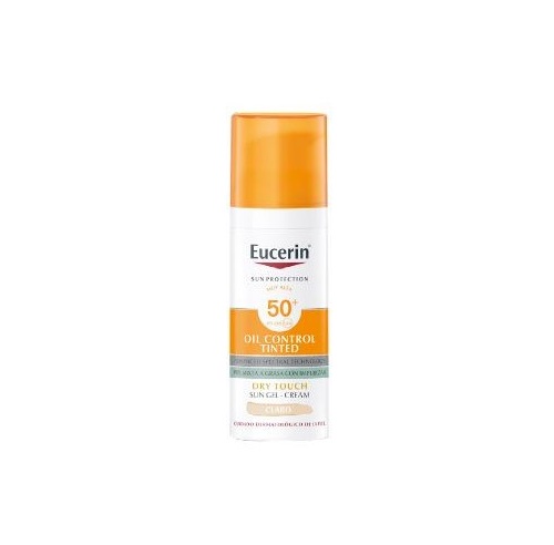 Eucerin Sun Protection SPF50+ Oil Control Tinted Color Claro 50 ml