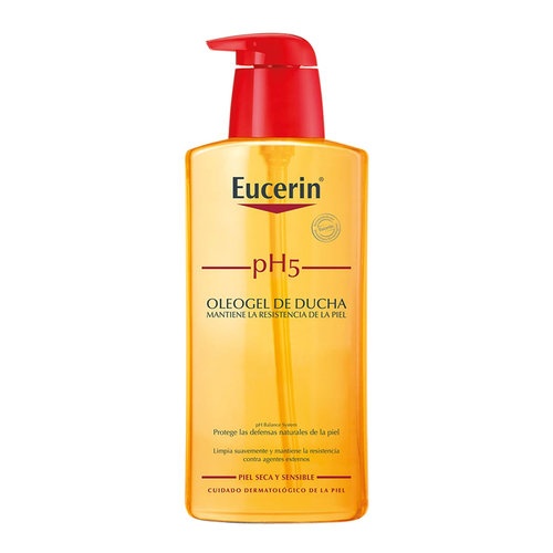 Eucerin oleogel de ducha piel muy seca y sensible ph-5  1 envase 400 ml - eucerin piel sensible ph-5