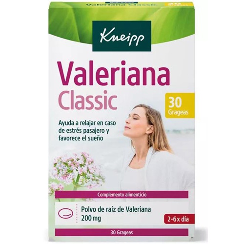 Kneipp Valeriana Classic  (30 Grageas)