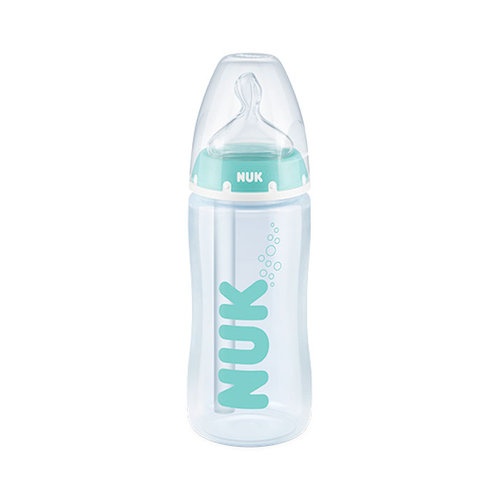 NUK Biberón fc + pp silicona anticólico 0 - 6 meses de 300 ml
