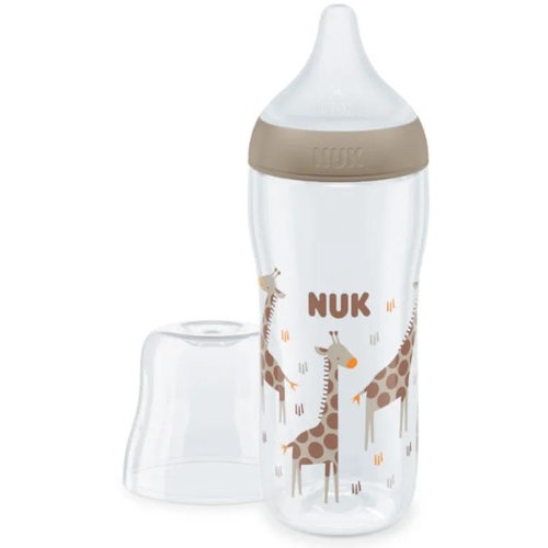 Biberon fc + pp silicona nuk perfect match + 6 meses 1 unidad 360 ml - nuk family love