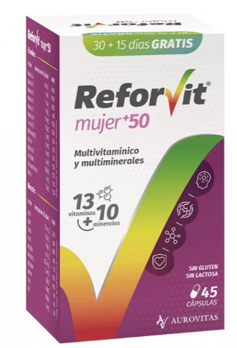 ReforVit mujer +50 (45 cápsulas)