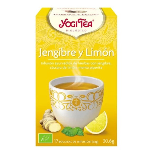Yogitea jengibre y limon 17 bolsitas