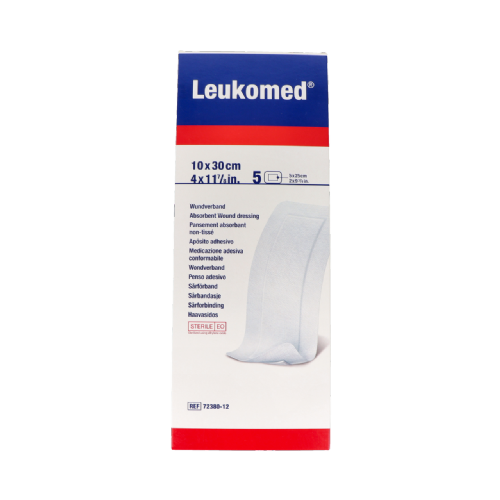 Leukomed - aposito esteril adhesivo (5 unidades 30 cm x 10 cm)