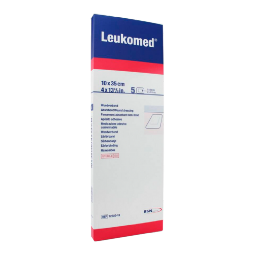 Leukomed - aposito esteril adhesivo (5 unidades 35 cm x 10 cm)