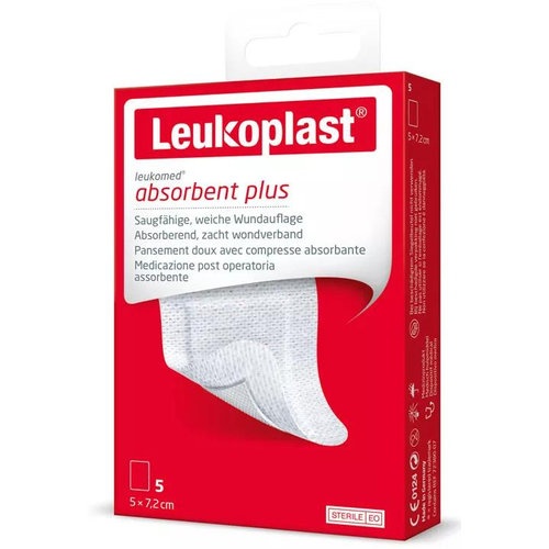 Leukomed - aposito esteril adhesivo (5 unidades 7,2 cm x 5 cm)