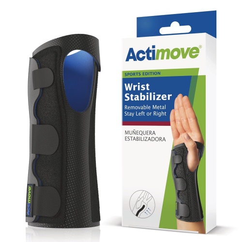 Muñequera ferula - actimove sport edition (metalica anatomica extraible 1 unidad talla s)