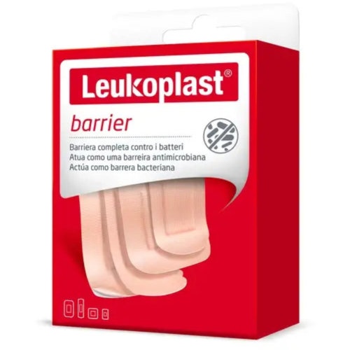 Leukoplast barrier - aposito adhesivo transparente (30 unidades surtido)