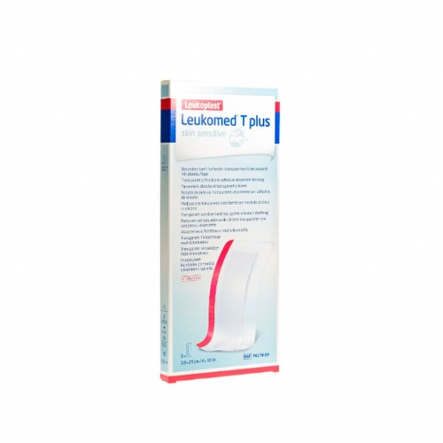 Leukomed T-plus Skin Sensitive Apósito estéril adhesivo 25 cm x 10 cm (5 ud)
