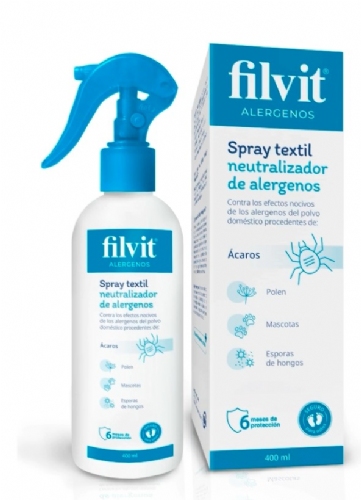 Filvit Alérgenos Spray textil (400 ml)