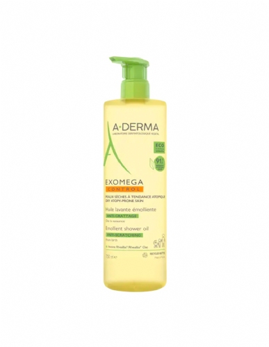 A-derma exomega control aceite limpiador emoliente eco  1 envase 750 ml