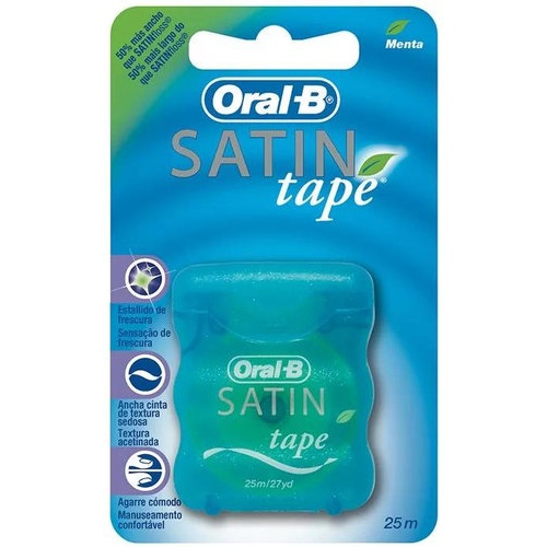 SATIN TAPE FLUOR - CINTA DENTAL (MENTA 25 M)