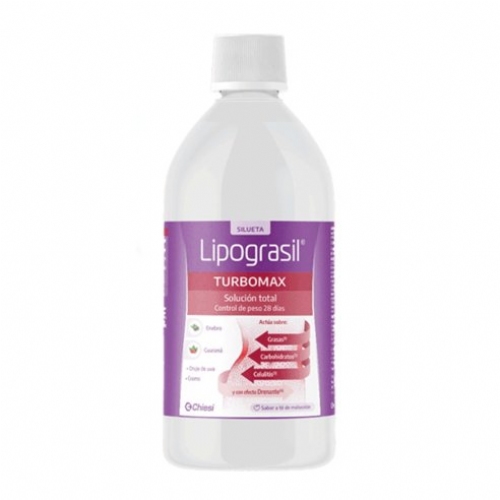 Lipograsil turbomax (1 envase 500 ml sabor te de melocoton)