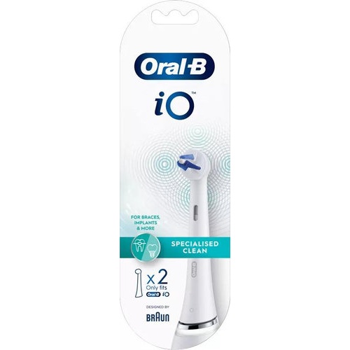 Cepillo dental electrico recambio - oral-b io specialised clean (2 cabezales)
