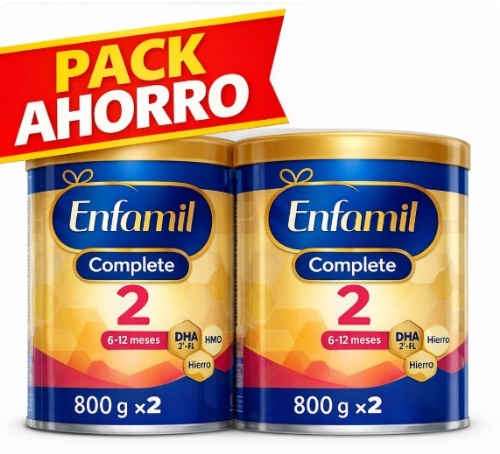 Pack Ahorro Enfamil Complete 2 800g x 2 ud