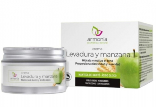 Armonía Crema facial levadura y manzana 50ml