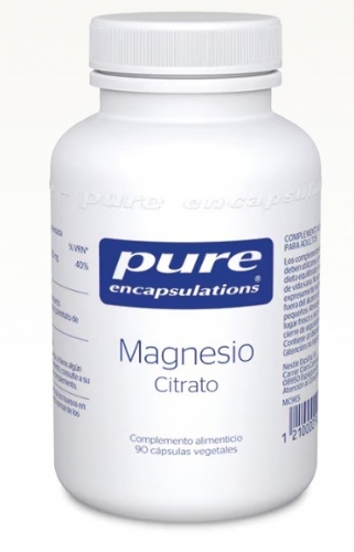 Pure Encapsulations Magnesio citrato (90 cápsulas)