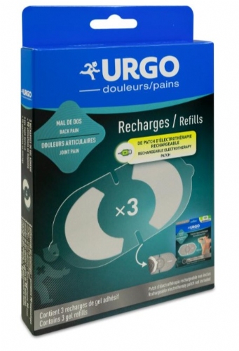 Urgo Parche de electroterapia recargable (recargas 3 unidades)