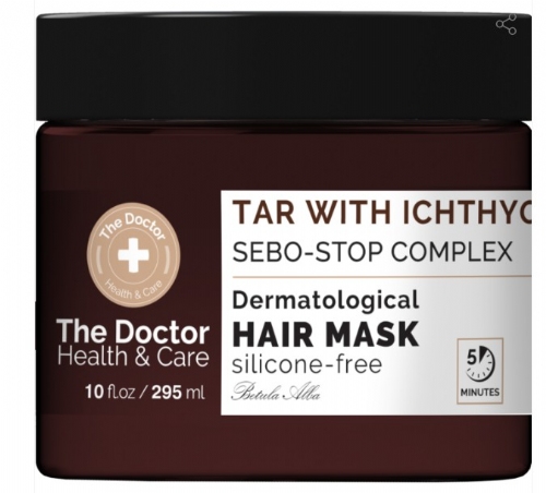 The Doctor Mascarilla Dermatológica Alquitrán Stop sebo 295ml