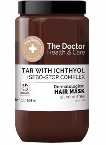 The Doctor Mascarilla Dermatológica Alquitrán Stop Sebo 946ml