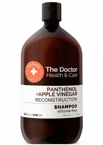 The Doctor Champú pantenol + vinagre de manzana reconstrucción 946ml