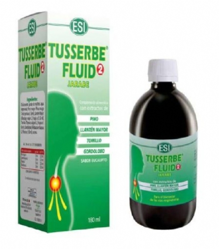 Tusserbe fluid 2 ESI Jarabe 180 ml