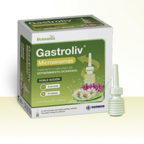 Gastroliv Microenemas 6 cánulas