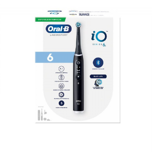 Cepillo dental electrico oral-b limpieza profesional io 6 1 unidad color negro - oral-b limpieza pro