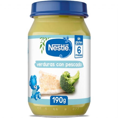 Nestle verduras con pescado (1 tarro 190 g)